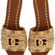 SANDAL WITH LOGO
