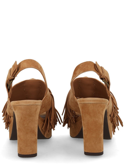 Ash Sandale Oprah – Damen High-Heel Sandale Beige Made in Italy