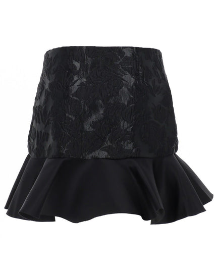 SATIN MINISKIRT