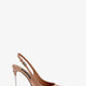 Satin pumps