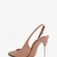 Satin pumps