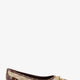 Savoy GG fabric ballerinas with stud detail