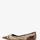 Savoy GG fabric ballerinas with stud detail