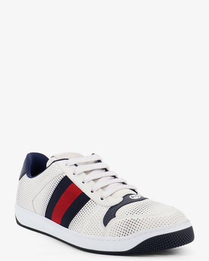 GUCCI Screener Leder Sneakers Weiss