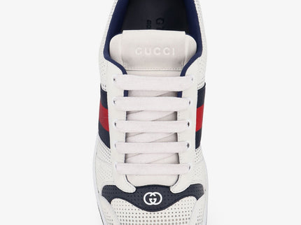 GUCCI Screener Leder Sneakers Weiss
