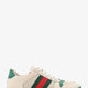 Screener mesh and leather sneakers with Nastro Web on the side