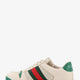 Screener mesh and leather sneakers with Nastro Web on the side