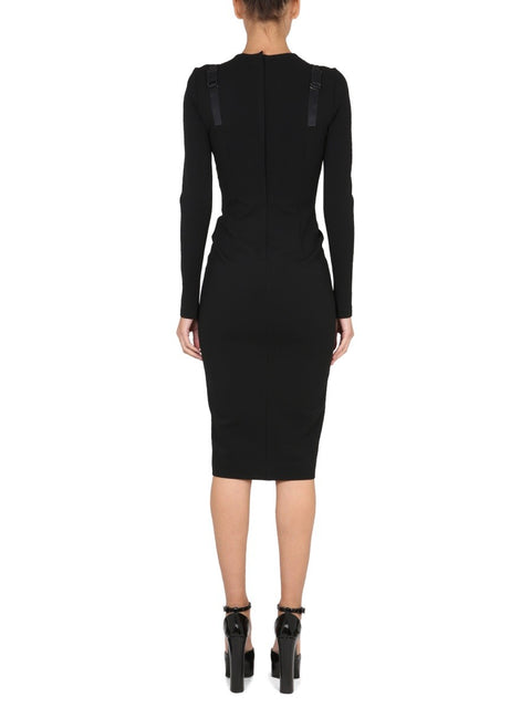 SEQUIN MIDI DRESS