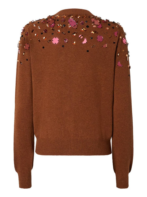 SEQUINED CARDIGAN