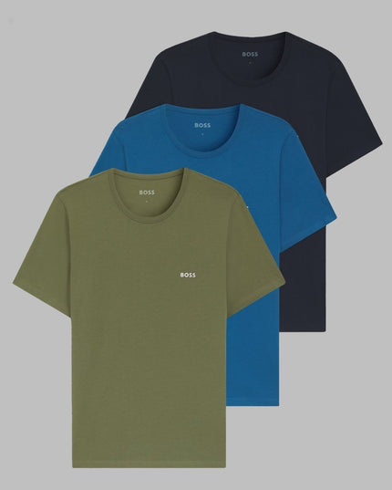 SET DA TRE T-SHIRT INTIME IN COTONE