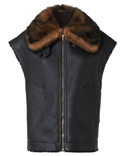 SHEEPSKIN FUR VEST