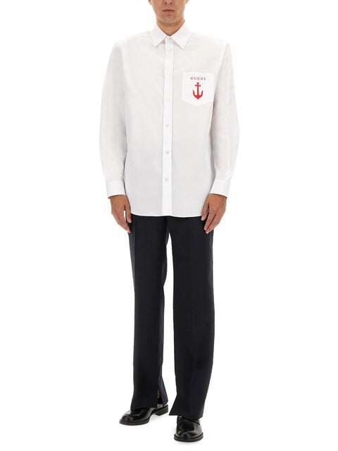 SHIRT WITH EMBROIDERY