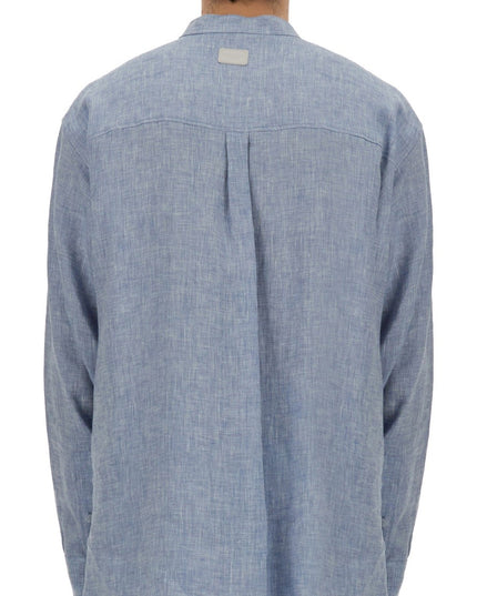 SHIRT WITH MANDARIN COLLAR