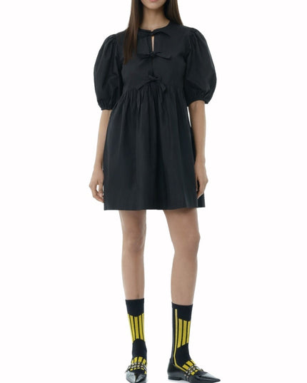 SHORT COTTON DRESS