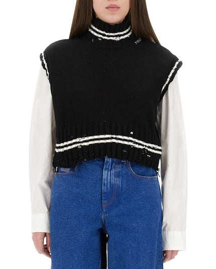 SHORT COTTON VEST