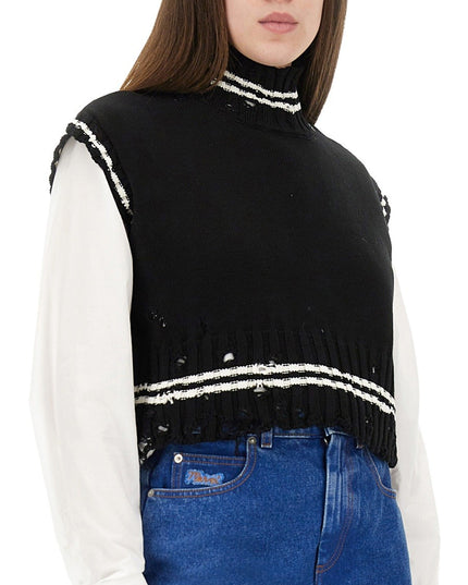 SHORT COTTON VEST
