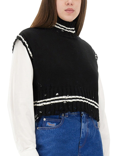 SHORT COTTON VEST