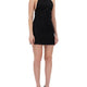 SHORT DRESS WITH NECKLINE ON BACK