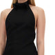 SHORT DRESS WITH NECKLINE ON BACK