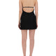 SHORT DRESS WITH NECKLINE ON BACK
