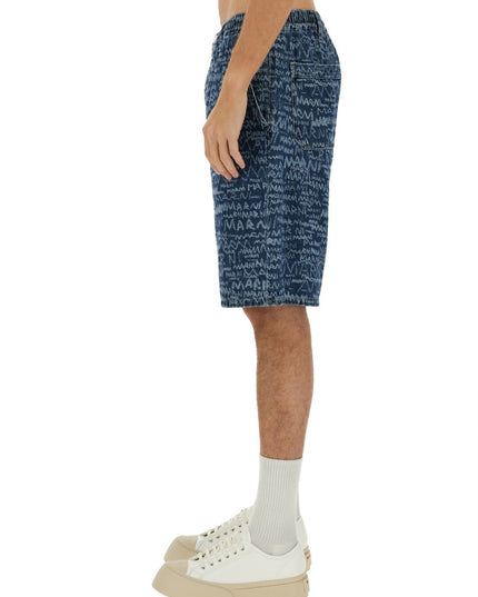 SHORT IN DENIM