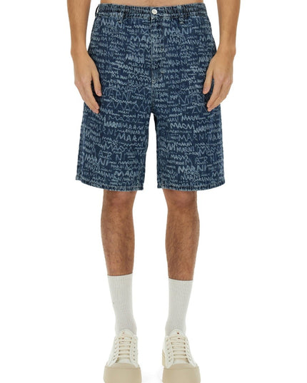 SHORT IN DENIM