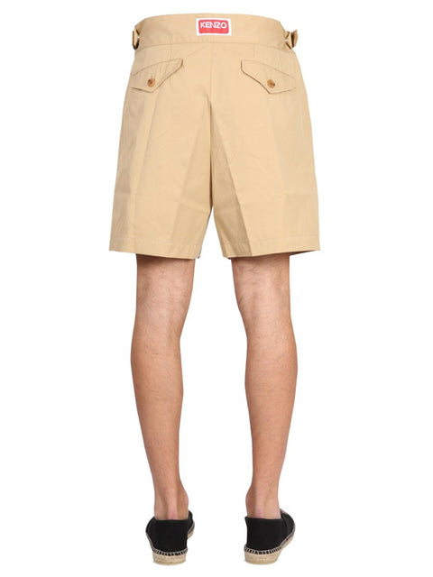SHORT IN TWILL