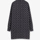 Short silk twill dress