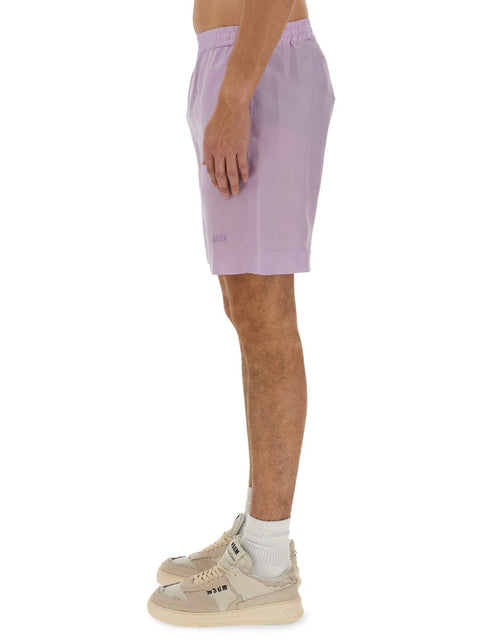 SHORT WITH LOGO