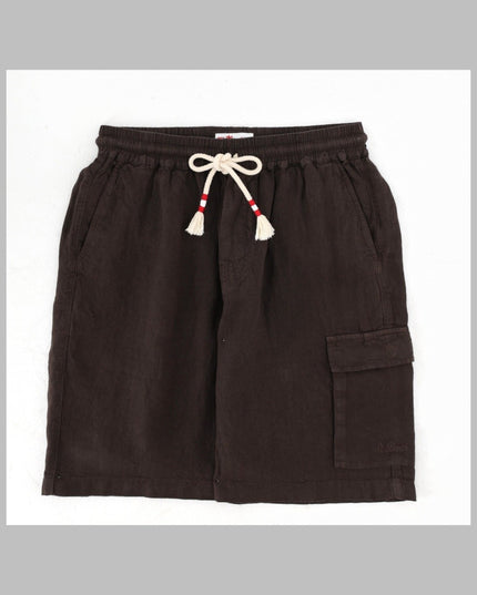 SHORTS IN LINO CON COULISSE