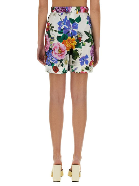SHORTS WITH FLORAL PRINT