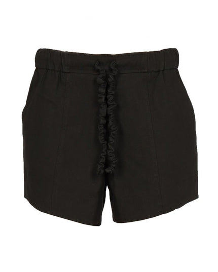 SHORTS WITH RUFFLED ELASTIC