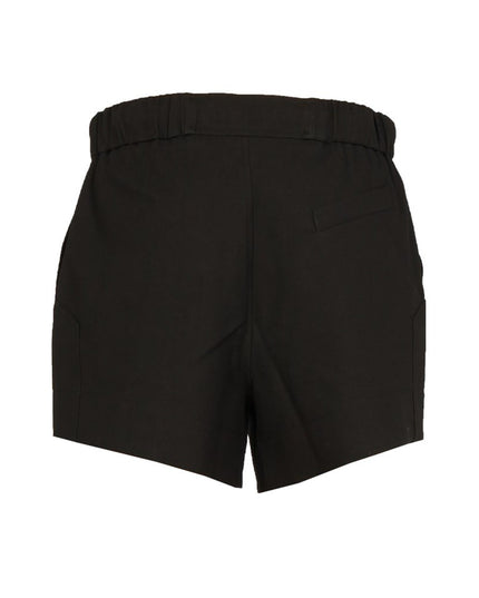 SHORTS WITH RUFFLED ELASTIC