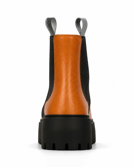Broadway Essence Chic Boots | Orange (Naranja) | Unisex | Vegan