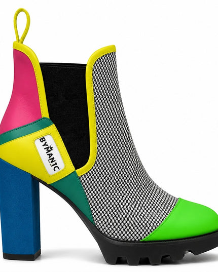 Bottes élastiques urbaines végétaliennes BYMANYC ® New York Noir de minuit