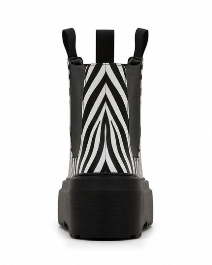 Manhattan Grace Fashion Boots | Animal Print | Unisex | Vegan