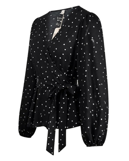 Damenbluse Vail | Boutique Fashion Top | Schwarz