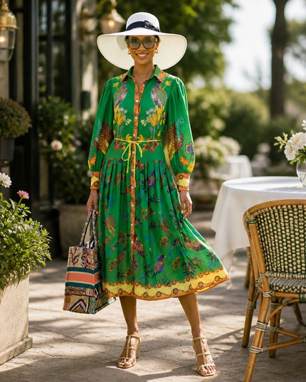 Damenkleid Tudor City | New Collection The Hamptons | Grün