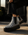 Manhattan Grace Fashion Boots | Animal Print | Unisex | Vegan