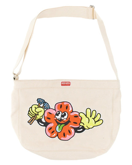 SHOULDER BAG WITH EMBROIDERY
