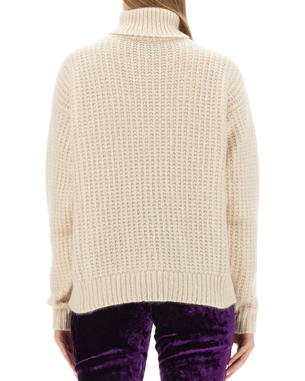 SILK AND CASHMERE TURTLENECK SWEATER