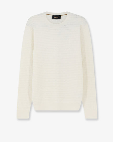 Silk and cotton blend sweater