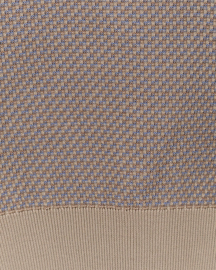 Silk and cotton blend sweater