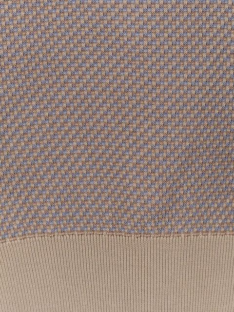 Silk and cotton blend sweater