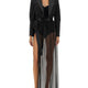 SILK CHIFFON LONG SKIRT