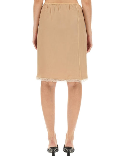 SILK CHIFFON SKIRT