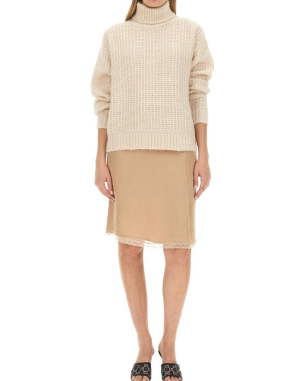 SILK CHIFFON SKIRT