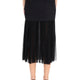 SILK MIDI SKIRT