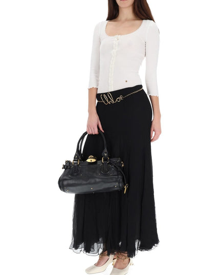 SILK MUSLIN MAXI SKIRT