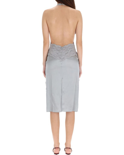 SILK SATIN DRESS